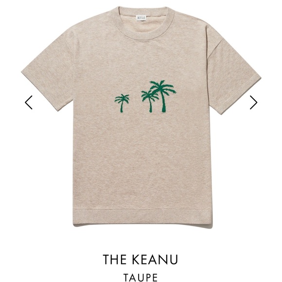 Kule The Keanu Taupe Tee - Picture 1 of 6